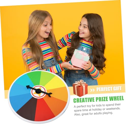 ERINGOGO DIY Spielrad für Party Spiel Preise Selbst Gestalten Drehbares Spielrad aus Flexiblem Material Leicht Montierbar für Erwachsene Personalisierbar mit Eigenen Auszeichnungen von ERINGOGO