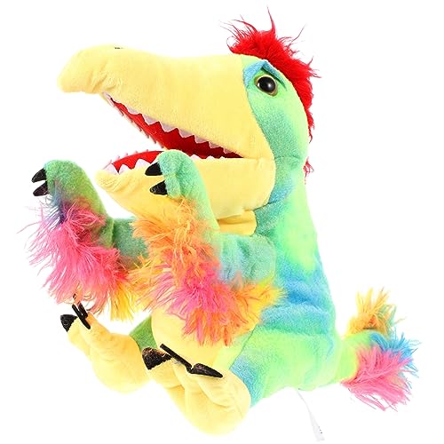 ERINGOGO Dinosaurier Handpuppe Realistisches Handspielzeug für Interaktives für Rollenspiele und Vorschulerziehung Fördert Kreativität und Kommunikation bei Kindern von ERINGOGO