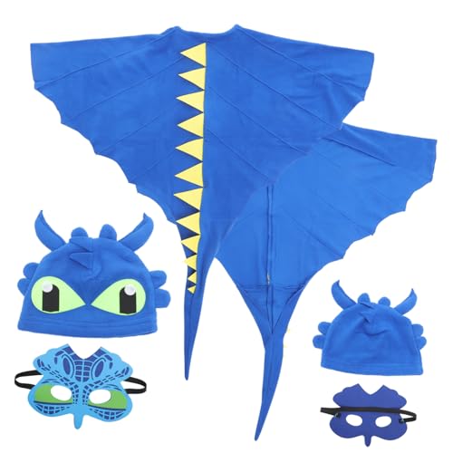 ERINGOGO Dinosaurier Kostüm Jahre Bunter Umhang mit Kapuze und Maske Halloween Fasching Verkleidung für Jungen und Mädchen Auffälliges Cosplay Outfit für Kostümpartys und Geburtstage ERINGOGO Dinosaurier Kostüm Jahre Bunter Umhang mit Kapuze und Maske Halloween Fasching Verkleidung für Jungen und Mädchen Auffälliges Cosplay Outfit für Kostümpartys und Geburtstage von ERINGOGO