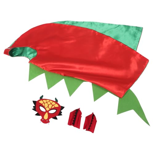 ERINGOGO Dinosaurier Kostüm Umhang mit Maske für Cartoon Cosplay Halloween Party Geburtstagsfeier Vielseitig Robust Leicht Anzuziehen Jungen Mädchen ERINGOGO Dinosaurier Kostüm Umhang mit Maske für Cartoon Cosplay Halloween Party Geburtstagsfeier Vielseitig Robust Leicht Anzuziehen Jungen Mädchen von ERINGOGO