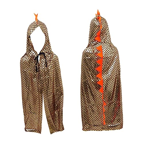 ERINGOGO Dinosaurier Umhang Kostüm Goldener Halloween Cosplay Mantel Leicht Wiederverwendbar für Party Bühne Fotografie ERINGOGO Dinosaurier Umhang Kostüm Goldener Halloween Cosplay Mantel Leicht Wiederverwendbar für Party Bühne Fotografie von ERINGOGO