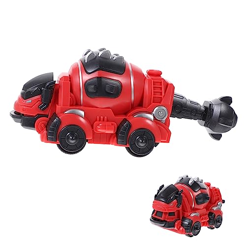 ERINGOGO Dinosauriertransformationswagenspielzeug Auto Dinosaurierspielzeug Kleines Kinderspielzeug Dinosaurier Für Jungen Fahrzeugmodell Zurückziehen Plastik Rot ERINGOGO Dinosauriertransformationswagenspielzeug Auto Dinosaurierspielzeug Kleines Kinderspielzeug Dinosaurier Für Jungen Fahrzeugmodell Zurückziehen Plastik Rot von ERINGOGO