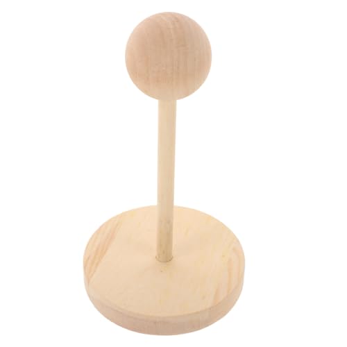 ERINGOGO Doll Wig Stand aus Holz für Puppen Stabiler Boden zum Aufbewahren und Präsentieren von Perücken und Zubehör Passend für Kopfgrößen ERINGOGO Doll Wig Stand aus Holz für Puppen Stabiler Boden zum Aufbewahren und Präsentieren von Perücken und Zubehör Passend für Kopfgrößen von ERINGOGO