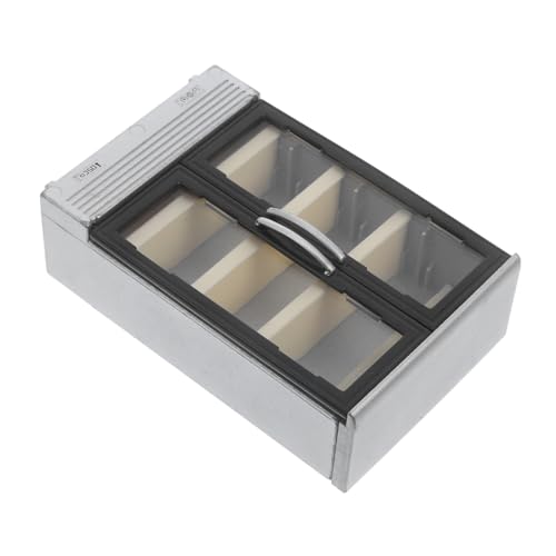 ERINGOGO Dollhouse Mini Kühlschrank Modell Kühlschrank Dekoration Puppenhaus Zubehör für DIY Küchen Szenen Leicht und Kompakt Hochwertiges und Plastik für Langlebige Nutzung von ERINGOGO