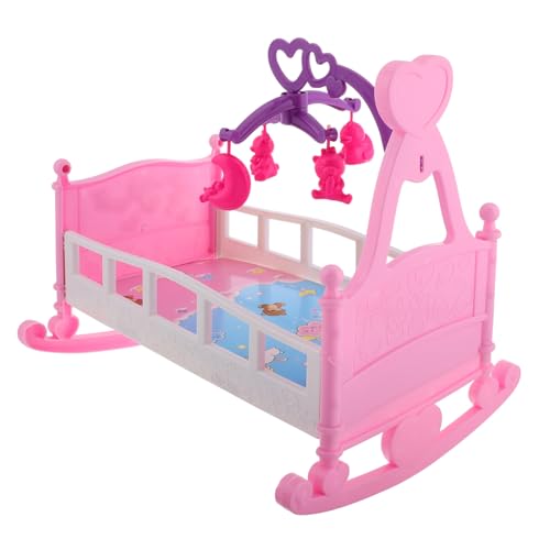 ERINGOGO Dollhouse Möbelbett Miniaturhaus Accessoires Für Tun Um Mini Bett Für Puppen Schlafzimmer Dollhouse Möbel Zu ERINGOGO Dollhouse Möbelbett Miniaturhaus Accessoires Für Tun Um Mini Bett Für Puppen Schlafzimmer Dollhouse Möbel Zu von ERINGOGO