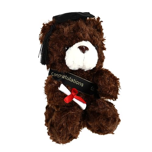 ERINGOGO Dr Bär Puppe Stofftier Plüsch Abschluss Tiere Girly Pp Baumwolle von ERINGOGO