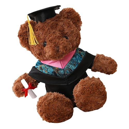 ERINGOGO Dr Bear Puppe Gedenkgeschenke Abschlussgeschenke Für Sie Abschlussbären Klasse Von 2023 Glückwunschgeschenk Bär Abschluss 2023 Bärengeschenke Für Ihn von ERINGOGO