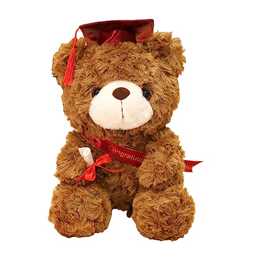 ERINGOGO Dr. Bärenpuppe Für Bestandene Prüfung Bachelor Zum Schulabschluss Zum Doktortitel Kuscheltiere Prüfung Bestanden Plüsch Brown ERINGOGO Dr. Bärenpuppe Für Bestandene Prüfung Bachelor Zum Schulabschluss Zum Doktortitel Kuscheltiere Prüfung Bestanden Plüsch Brown von ERINGOGO