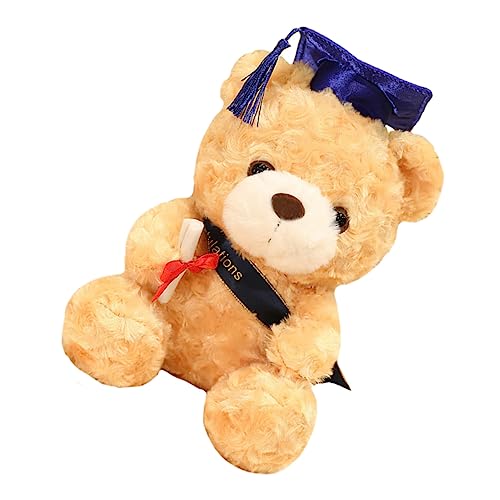 ERINGOGO Dr. Bärenpuppe Kuscheltier ausgestopfte Bären Plüsch Abschlussbären Abschluss Stofftier abschlussgeschenk pluschteddy Bär Plüsch Abschluss Bär PP Baumwolle Light Brown ERINGOGO Dr. Bärenpuppe Kuscheltier ausgestopfte Bären Plüsch Abschlussbären Abschluss Stofftier abschlussgeschenk pluschteddy Bär Plüsch Abschluss Bär PP Baumwolle Light Brown von ERINGOGO