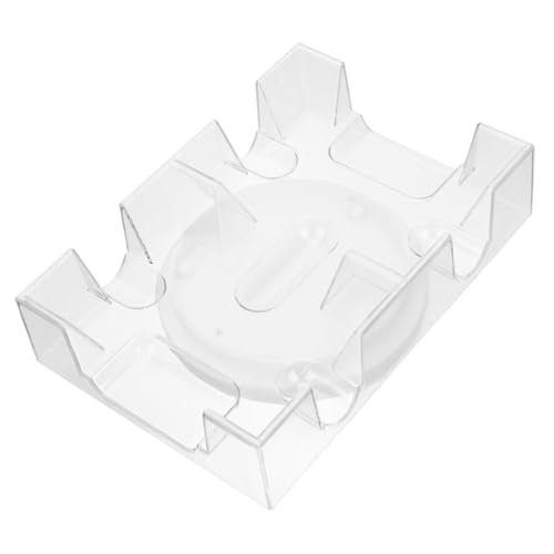 ERINGOGO Drehbarer Spielkartenhalter mit Kunststofftablett Praktisches Kartenfach für Decks Platzsparende Kartenablage für Zuhause Büro und Spielrunden Robust und Einfach zu Handhaben ERINGOGO Drehbarer Spielkartenhalter mit Kunststofftablett Praktisches Kartenfach für Decks Platzsparende Kartenablage für Zuhause Büro und Spielrunden Robust und Einfach zu Handhaben von ERINGOGO