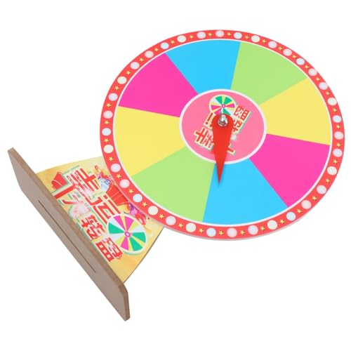 ERINGOGO Drehbares Tisch mit Feldern Leichtes Party Preisrad für und Messe Reibungslos Drehendes Spiel für Karneval und Gewinnspiele ERINGOGO Drehbares Tisch mit Feldern Leichtes Party Preisrad für und Messe Reibungslos Drehendes Spiel für Karneval und Gewinnspiele von ERINGOGO