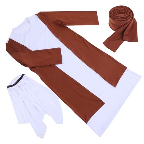 ERINGOGO Dubai Shepherd Kostüm für Erwachsene Naher Osten Arabisches Outfit Schal für Halloween-Partys ERINGOGO Dubai Shepherd Kostüm für Erwachsene Naher Osten Arabisches Outfit Schal für Halloween-Partys von ERINGOGO