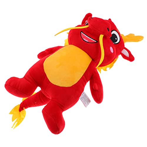 ERINGOGO Ehrfurchtische Drachenspielzeug Neujahr Dragon Zeug Tier Kuscheltier Drachenpuppenspielzeug Spielzeugdrache Chinesische Kleine Drachen Chinesisches Neujahr Rot Plüsch ERINGOGO Ehrfurchtische Drachenspielzeug Neujahr Dragon Zeug Tier Kuscheltier Drachenpuppenspielzeug Spielzeugdrache Chinesische Kleine Drachen Chinesisches Neujahr Rot Plüsch von ERINGOGO