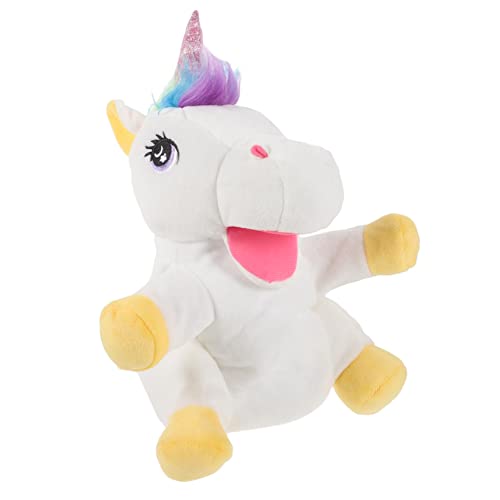 ERINGOGO Unicorn Handpuppe Aus Plüsch Interaktive Erzählspielzeug Für Rollenspiele Und Kreative Entwicklung Geeignet Für Geburtstagsfeiern Und ERINGOGO Unicorn Handpuppe Aus Plüsch Interaktive Erzählspielzeug Für Rollenspiele Und Kreative Entwicklung Geeignet Für Geburtstagsfeiern Und von ERINGOGO