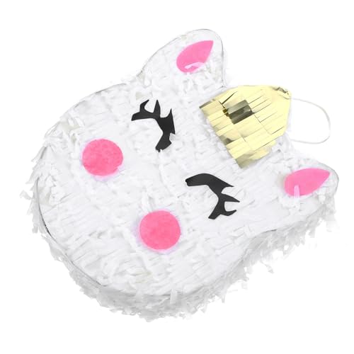 ERINGOGO Pinata Für Kindergeburtstag Kleine Einhorn Pinata Zum Befüllen Mit Süßigkeiten Partyspiel Für Mädchen Kreative Deko Für Feiern Und Geburtstagsfeiern von ERINGOGO