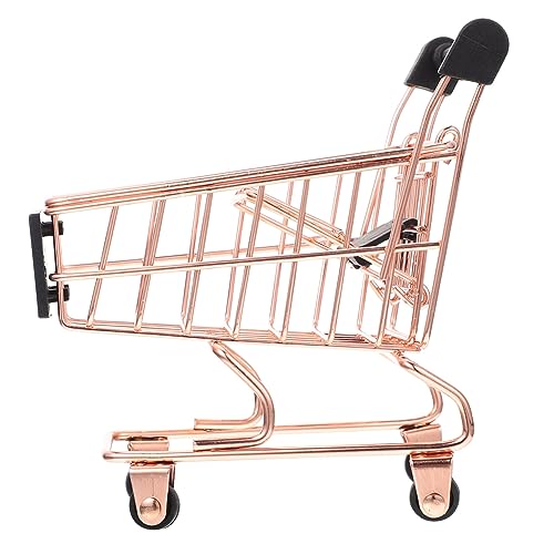 ERINGOGO Einkaufswagen Puppenregal Spielzeugregale Simulierter Trolley Simulierter Supermarktwagen Simulationswagen Aufbewahrungsregal Für Kinderspielzeug Golden Eisen ERINGOGO Einkaufswagen Puppenregal Spielzeugregale Simulierter Trolley Simulierter Supermarktwagen Simulationswagen Aufbewahrungsregal Für Kinderspielzeug Golden Eisen von ERINGOGO