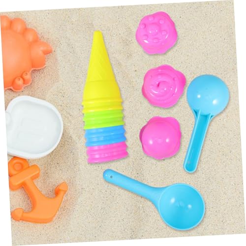 ERINGOGO Eiscreme Eistüten Sandspielzeug Langlebige Sandformen mit Schaufel für Strand Sandkasten und Indoor Spiel Fördert Kreativität und Eltern Junge Mädchen ERINGOGO Eiscreme Eistüten Sandspielzeug Langlebige Sandformen mit Schaufel für Strand Sandkasten und Indoor Spiel Fördert Kreativität und Eltern Junge Mädchen von ERINGOGO