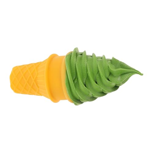 ERINGOGO Eismodell Eiscreme Cremes Party kleines gefälschtes realistische Eisdekore Mini-Eistüten interessantes gefälschtes Fotografieren von gefälschtem Eistütenvase PVC Green von ERINGOGO