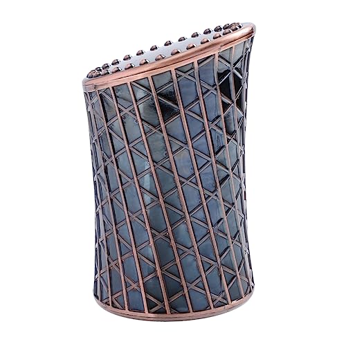 ERINGOGO Eleganter Relief Würfelbecher aus Vielseitiger Würfelhalter für Brettspiele und Party Robuster Dice Cup mit Vintage Prägung für Bar Pub und Desktop Dekoration von ERINGOGO