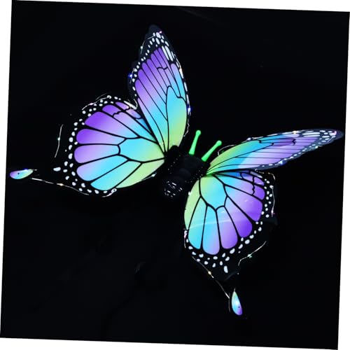 ERINGOGO Elektrische LED Schmetterlingsflügel Bewegliche Leicht Leuchtend Prinzessin Kostümzubehör für Geeignet für Geburtstag Halloween Frühling Cosplay Partys ERINGOGO Elektrische LED Schmetterlingsflügel Bewegliche Leicht Leuchtend Prinzessin Kostümzubehör für Geeignet für Geburtstag Halloween Frühling Cosplay Partys von ERINGOGO