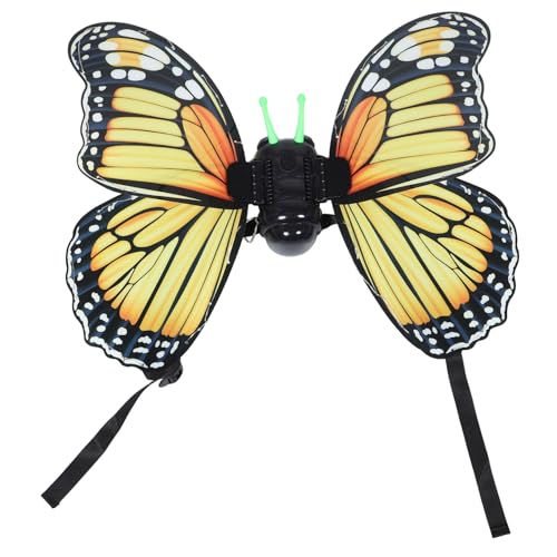 ERINGOGO Elektrische LED Schmetterlingsflügel mit Beweglichen Leuchtenden Feenflügeln Interaktives Kostümzubehör für Mädchen für Halloween Geburtstagsfeiern Cosplay Frühlingspartys und ERINGOGO Elektrische LED Schmetterlingsflügel mit Beweglichen Leuchtenden Feenflügeln Interaktives Kostümzubehör für Mädchen für Halloween Geburtstagsfeiern Cosplay Frühlingspartys und von ERINGOGO
