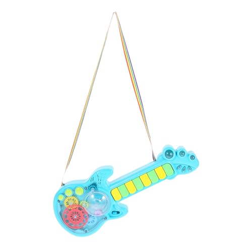 ERINGOGO Elektrische Spielzeuggitarre für Kleinkinder Musikinstrument mit Verstellbaren Saiten Fördert Musikalische Fähigkeiten für Kleine Musiker und Kreative Farben ERINGOGO Elektrische Spielzeuggitarre für Kleinkinder Musikinstrument mit Verstellbaren Saiten Fördert Musikalische Fähigkeiten für Kleine Musiker und Kreative Farben von ERINGOGO