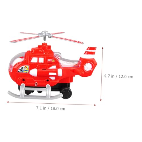 ERINGOGO Elektrischer Kinderhubschrauber mit Musik und LED lichtern Tragbares Hubschrauber Interaktives Geschenk für Jungen und Mädchen Hand Auge koordination und Eltern Junge Mädchen von ERINGOGO