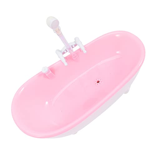 ERINGOGO Elektrisches Puppenbadezimmer Wasser Sprühende Badewanne Für Unterhaltung Babyspielzeug Für Jungen Batterien ERINGOGO Elektrisches Puppenbadezimmer Wasser Sprühende Badewanne Für Unterhaltung Babyspielzeug Für Jungen Batterien von ERINGOGO