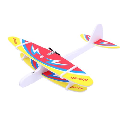 ERINGOGO Elektrisches Handwurf-Flugzeug Zum Fliegen mit Dem Segelflugzeug Spielzeug für Jungen und Mädchen Spielzeug für Draußen von ERINGOGO
