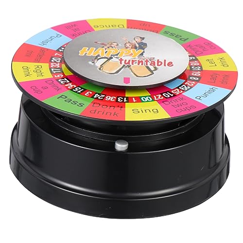 ERINGOGO Elektrisches Trinkspiel Roulette Interaktive Unterhaltungsplatte Für Partys Ktv Und Barabende Leicht Zu Bedienen Und Tragbar Für Gesellige Zusammenkünfte von ERINGOGO