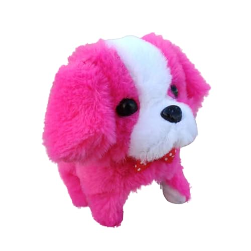 ERINGOGO Elektronisches Plüschhund Beweglich mit Musik Interaktiv für Jungen Mädchen Ab Jahren Buntes Smart Toy Fördert Pflegeverhalten und Freundschaften Zufällige Farbe Zufällige Farbe von ERINGOGO