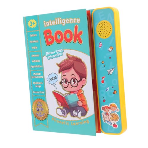 ERINGOGO Englisch Lesespielzeug elektrisches Buchspielzeug zum Erlernen der englischen Sprache Elektrisches Buch zum Englischlernen Klangbücher für Klangbuch Abs Grün ERINGOGO Englisch Lesespielzeug elektrisches Buchspielzeug zum Erlernen der englischen Sprache Elektrisches Buch zum Englischlernen Klangbücher für Klangbuch Abs Grün von ERINGOGO