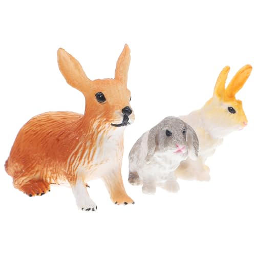 ERINGOGO Entzückende Hasen Modelle Lebendige Kaninchenfiguren Für Schreibtisch Dekoration Lernspielzeug Miniature Hase Figuren Für Ostern Und Kreative Deko ERINGOGO Entzückende Hasen Modelle Lebendige Kaninchenfiguren Für Schreibtisch Dekoration Lernspielzeug Miniature Hase Figuren Für Ostern Und Kreative Deko von ERINGOGO