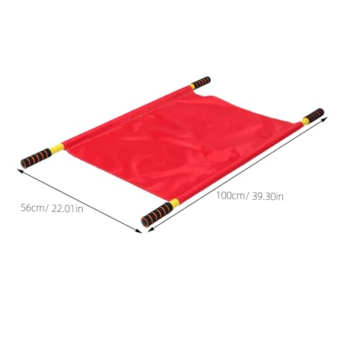 ERINGOGO Faltbarer Notfall trage Rot Fördert Zusammenarbeit Sensorische Integration und Notfalltraining für Kindergarten Outdoor aktivitäten und Kooperative Lernspiele ERINGOGO Faltbarer Notfall trage Rot Fördert Zusammenarbeit Sensorische Integration und Notfalltraining für Kindergarten Outdoor aktivitäten und Kooperative Lernspiele von ERINGOGO