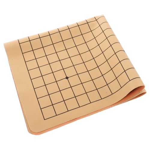 ERINGOGO Faltbares Doppelseitiges Schachbrett aus PU Leder Chinesisches Schach und Go Spielbrett Tragbare Verschleißfeste Schachmatte für Schüler und Erwachsene Vielseitig Einsetzbar ERINGOGO Faltbares Doppelseitiges Schachbrett aus PU Leder Chinesisches Schach und Go Spielbrett Tragbare Verschleißfeste Schachmatte für Schüler und Erwachsene Vielseitig Einsetzbar von ERINGOGO
