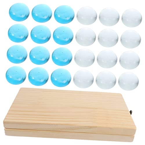 ERINGOGO Faltbares Mancala Holzspielbrett mit Edelstein Spielsteinen Pädagogisch Fördert Logisches und Gedächtnis für Familie und Erwachsene Zufällige Farbe Zufällige Farbe ERINGOGO Faltbares Mancala Holzspielbrett mit Edelstein Spielsteinen Pädagogisch Fördert Logisches und Gedächtnis für Familie und Erwachsene Zufällige Farbe Zufällige Farbe von ERINGOGO