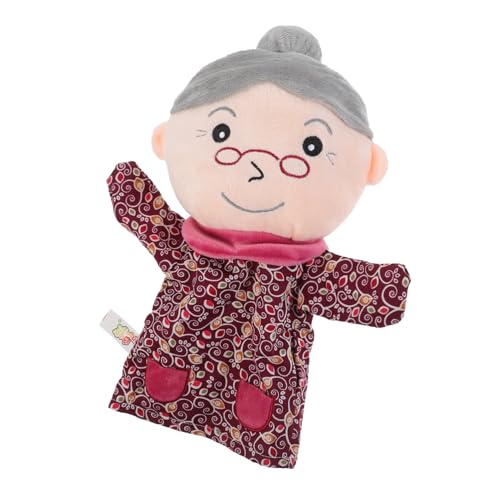ERINGOGO Familienhandpuppe Großmutter Weiche Handpuppe Für Kleinkinder Attraktives Design Mit Lebendigen Farben Für Rollenspiele Und Geschichtenerzählen ERINGOGO Familienhandpuppe Großmutter Weiche Handpuppe Für Kleinkinder Attraktives Design Mit Lebendigen Farben Für Rollenspiele Und Geschichtenerzählen von ERINGOGO