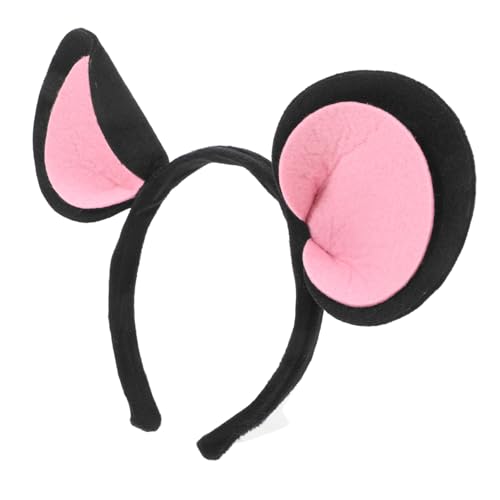 ERINGOGO Felt Mausohren Haarreif Elastisch für Kostüm Party Bühnenauftritt Tierohren Stirnband Erwachsene Vielseitig Schwarzes Accessoire ERINGOGO Felt Mausohren Haarreif Elastisch für Kostüm Party Bühnenauftritt Tierohren Stirnband Erwachsene Vielseitig Schwarzes Accessoire von ERINGOGO