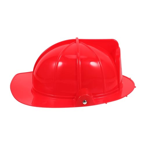 ERINGOGO Feuerwehrhelm für Feuerwehrmann Kostüm Verstellbarer Kunststoff Helm für Rollenspiele für Geburtstagsfeiern Halloween und Themenpartys Jungen und Mädchen Cosplay Zubehör von ERINGOGO