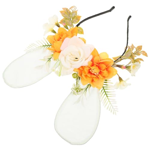 ERINGOGO Floral Bunny Ear Headband aus Stoff Hasenohren Haarreif für Kleine Mädchen Niedliches Blumen design Langlebig und Bequem für Geburtstag Party Cosplay und Fotoshootings ERINGOGO Floral Bunny Ear Headband aus Stoff Hasenohren Haarreif für Kleine Mädchen Niedliches Blumen design Langlebig und Bequem für Geburtstag Party Cosplay und Fotoshootings von ERINGOGO