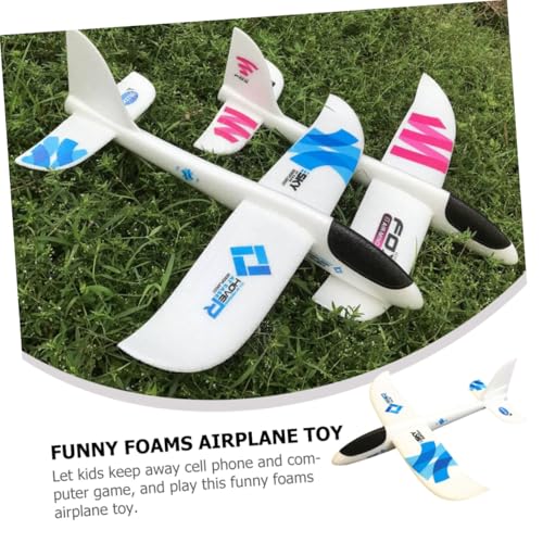 ERINGOGO Foams Flugzeug Wurfgleiter für Outdoor Spaß Handgeworfenes Segelflugzeug Kreatives Lernspielzeug für Jungen Mädchen ERINGOGO Foams Flugzeug Wurfgleiter für Outdoor Spaß Handgeworfenes Segelflugzeug Kreatives Lernspielzeug für Jungen Mädchen von ERINGOGO