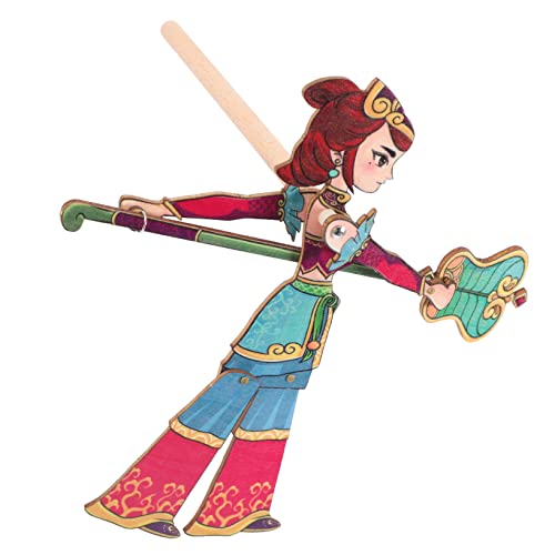 ERINGOGO Folk Shadow Toy Kreatives Schattenpuppenspiel für Handpuppen für Geschichtenerzählen Geeignet für Pädagogische Zwecke und Aufführungen Fördert die Kreativität Handwerkliche ERINGOGO Folk Shadow Toy Kreatives Schattenpuppenspiel für Handpuppen für Geschichtenerzählen Geeignet für Pädagogische Zwecke und Aufführungen Fördert die Kreativität Handwerkliche von ERINGOGO