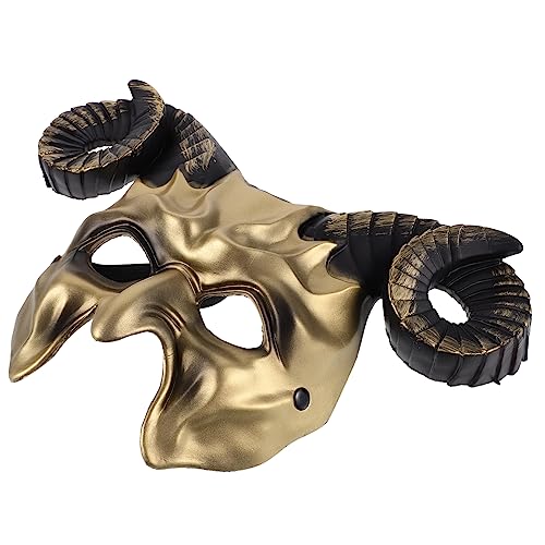 ERINGOGO Feiertags-party-maske Hörner Halloween-maske Cosplay Dekorative Maske Robuster Kunststoff Bequemes Gummiband ERINGOGO Feiertags-party-maske Hörner Halloween-maske Cosplay Dekorative Maske Robuster Kunststoff Bequemes Gummiband von ERINGOGO
