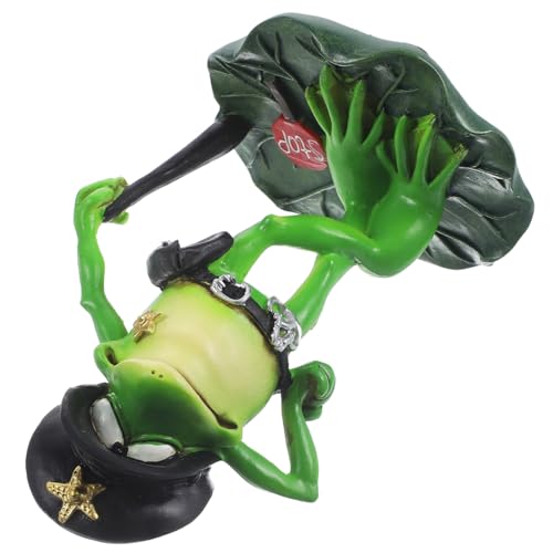 ERINGOGO -Frosch-Ornament Plüsch Tank tragen Fisch Zwerge basteln bastelset Hof Frosch Figur Mikrolandschaftstier Froschdekoration für zu Hause Statue in Froschform Tierstatue Harz ERINGOGO -Frosch-Ornament Plüsch Tank tragen Fisch Zwerge basteln bastelset Hof Frosch Figur Mikrolandschaftstier Froschdekoration für zu Hause Statue in Froschform Tierstatue Harz von ERINGOGO