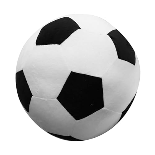 ERINGOGO Fußball Plüschtier Kleiner Ausgestopfter Fußball Sport-wurfkissen Gefülltes Fußballspielzeug Gefülltes Fußballmodell Sofaballkissen Fußball -Kissen Gefüllter Fußball Kurzer Plüsch von ERINGOGO