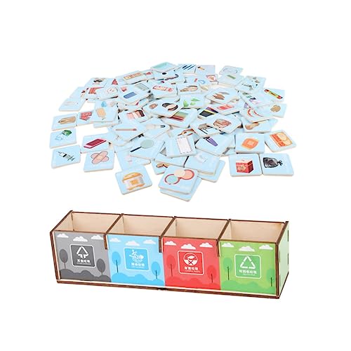ERINGOGO Garbage Sorting für Pädagogische Lernkarten mit Chinesisch Englischen Bildern Fördert Hand Auge Koordination und Mülltrennungskompetenz Sicheres Material Kognitive Entwicklung ERINGOGO Garbage Sorting für Pädagogische Lernkarten mit Chinesisch Englischen Bildern Fördert Hand Auge Koordination und Mülltrennungskompetenz Sicheres Material Kognitive Entwicklung von ERINGOGO