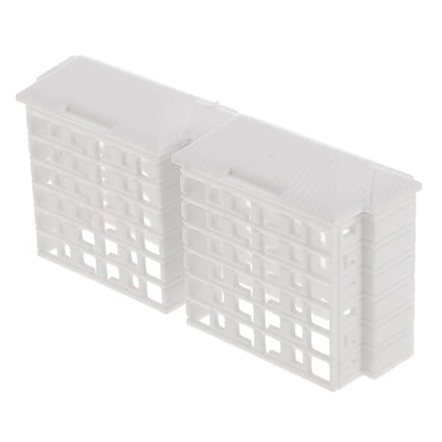 ERINGOGO Gebäudemodell Architekturmodell Hochhausmodell Sandtisch Dekoration Modell Modellbau Dekoration Miniaturen Puppenhaus-Wohnhaus Simulationsgebäude Landschaftszubehör Plastik Weiß ERINGOGO Gebäudemodell Architekturmodell Hochhausmodell Sandtisch Dekoration Modell Modellbau Dekoration Miniaturen Puppenhaus-Wohnhaus Simulationsgebäude Landschaftszubehör Plastik Weiß von ERINGOGO