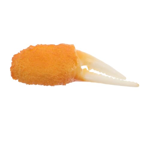 ERINGOGO Künstliche Tempura Krabbenklaue Dekoration Realistisches Modell Für Japanische Küchen Partys Und Restaurant Deko Kreatives Spielzeug Für Vielseitig Einsetzbar Lebensecht Und von ERINGOGO