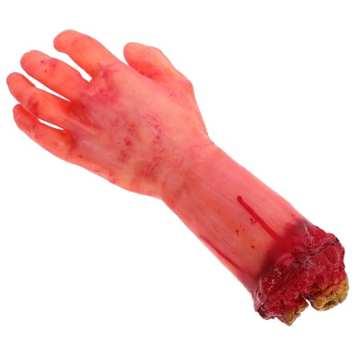 ERINGOGO Gebrochene Hand Mit Prothese Im Spukhaus Halloween-schlauchboote Halloween- Halloween Gefälschte Hände Halloween-animatronik Blutig Gefälschtes Handmodell Lustig Emulsion ERINGOGO Gebrochene Hand Mit Prothese Im Spukhaus Halloween-schlauchboote Halloween- Halloween Gefälschte Hände Halloween-animatronik Blutig Gefälschtes Handmodell Lustig Emulsion von ERINGOGO