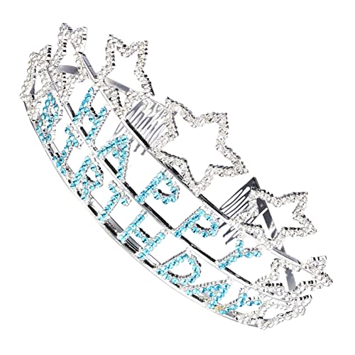 ERINGOGO Geburtstagskrone Mit Haarband Für Farbenfrohes Accessoire Zur Geburtstagsfeier Happy Birthday Krone Party Glänzender Kopfschmuck ERINGOGO Geburtstagskrone Mit Haarband Für Farbenfrohes Accessoire Zur Geburtstagsfeier Happy Birthday Krone Party Glänzender Kopfschmuck von ERINGOGO